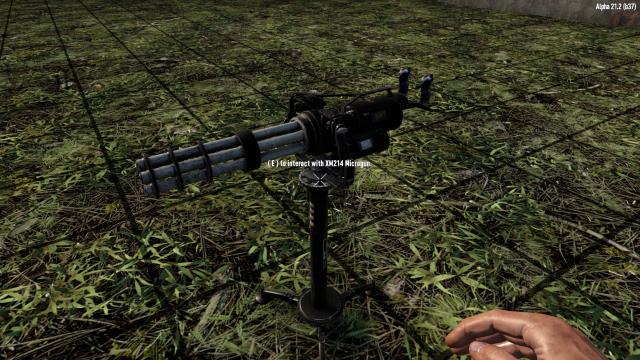 Mounted Minigun for 7 Days to Die