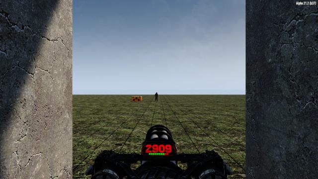 Mounted Minigun for 7 Days to Die