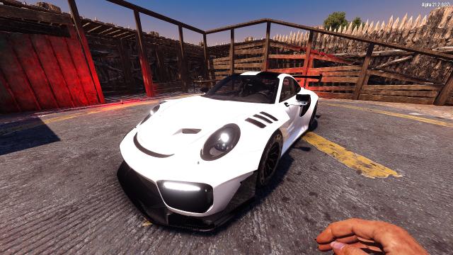 Porsche 911 GTR SR для 7 Days to Die