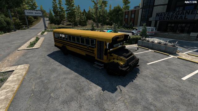 Apocalyptic School Bus for 7 Days to Die