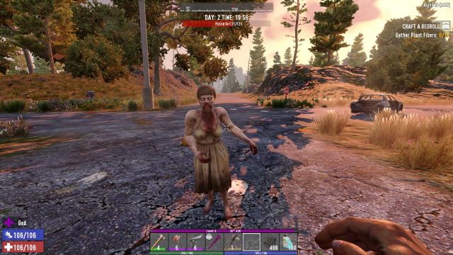 Полоска здоровья / Hit bar - health bar для 7 Days to Die