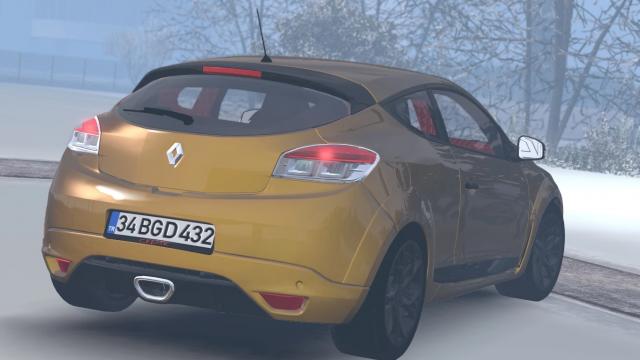 Renault Megane III RS для American Truck Simulator