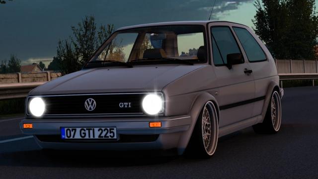 Volkswagen Golf GTI MK2 for American Truck Simulator