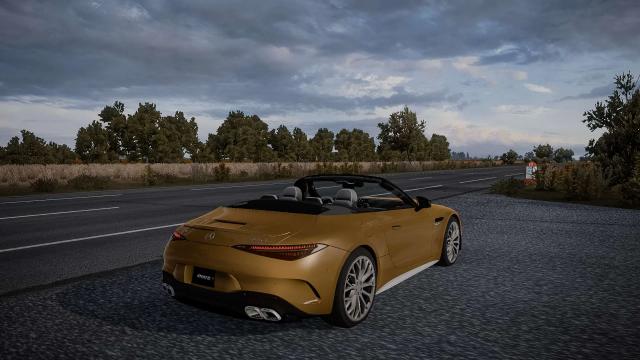 Mercedes SL63 AMG 2023 for American Truck Simulator