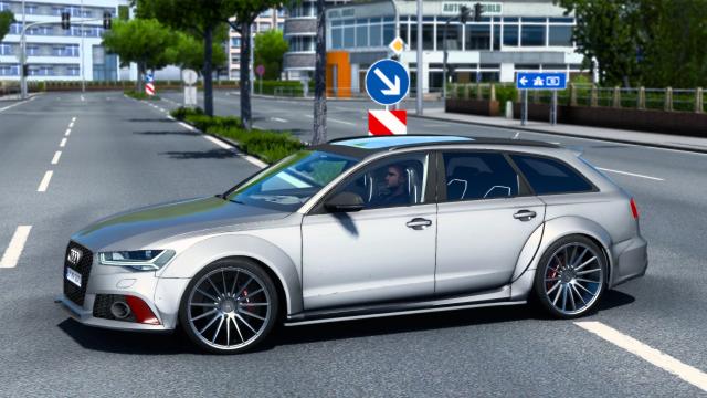 Audi A6 S6 RS6 C7 Avant 2016 for American Truck Simulator