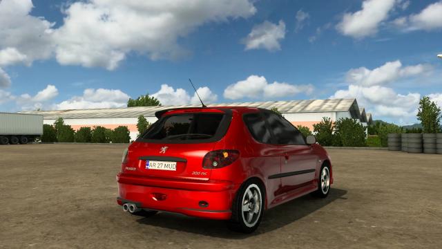 Peugeot 206 для American Truck Simulator