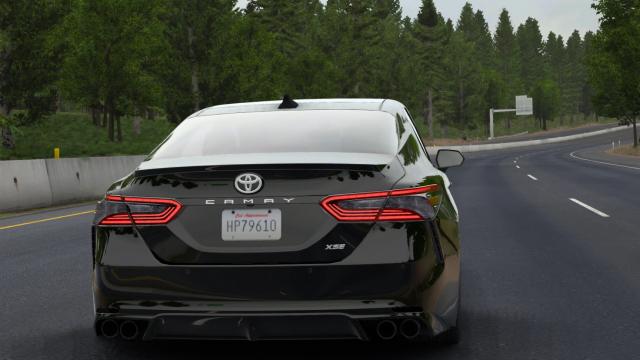 Toyota Camry XSE 2018 для American Truck Simulator