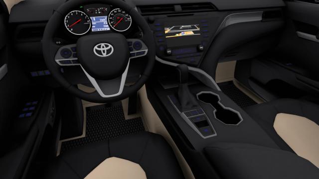 Toyota Camry XSE 2018 для American Truck Simulator