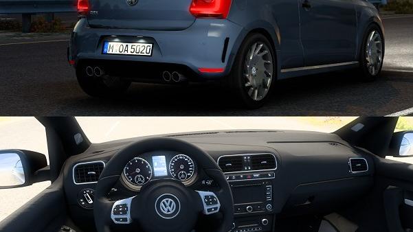 Volkswagen Polo GTI 2011 для American Truck Simulator