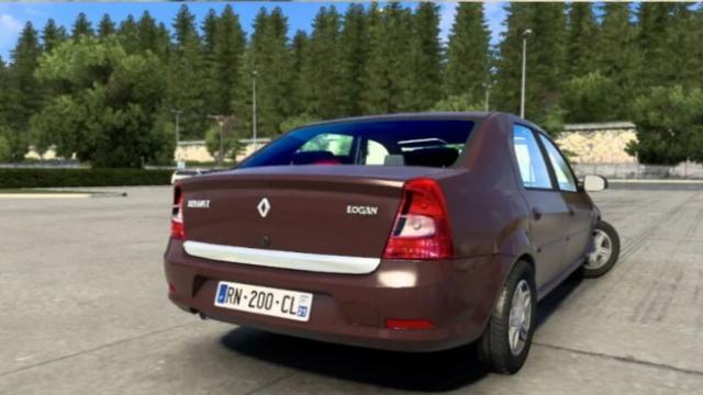 Renault Logan 2011 for American Truck Simulator