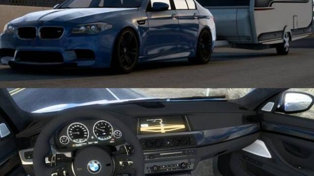 BMW M5 F10 for American Truck Simulator