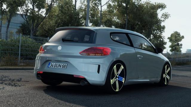 Volkswagen Scirocco R для American Truck Simulator