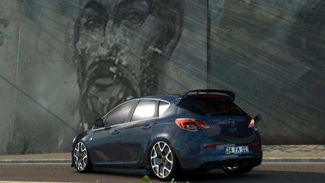 Opel Astra J для American Truck Simulator