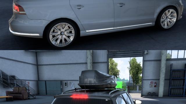 Volkswagen Passat B7 201 для American Truck Simulator