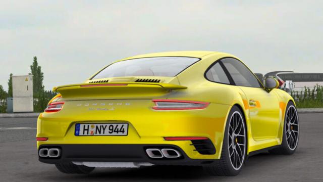 Porsche 911 Turbo S 2016 для American Truck Simulator