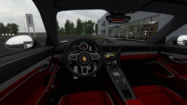 Porsche 911 Turbo S 2016 для American Truck Simulator
