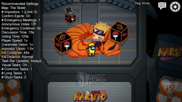 Скин Наруто / Naruto Mod
