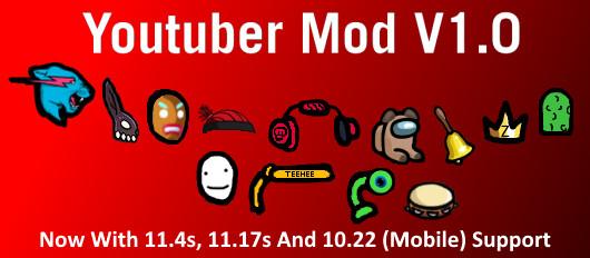 Youtuber Mod for Among Us