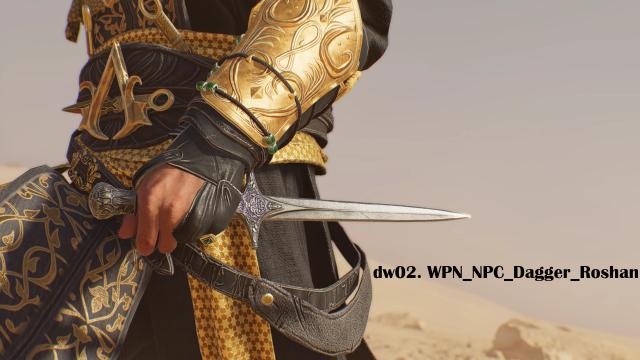 IbSarp Npc Weapons Mesh Swaps for Assassin's Creed Mirage