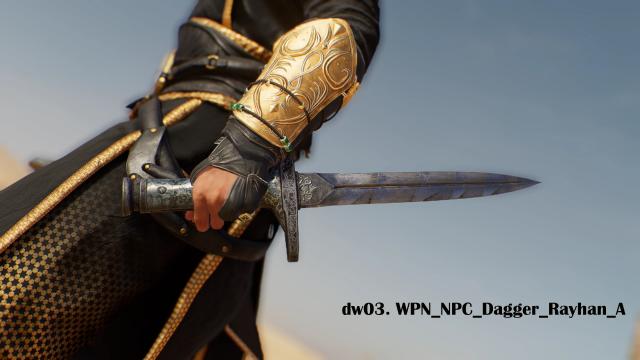 IbSarp Npc Weapons Mesh Swaps for Assassin's Creed Mirage