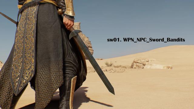 IbSarp Npc Weapons Mesh Swaps for Assassin's Creed Mirage