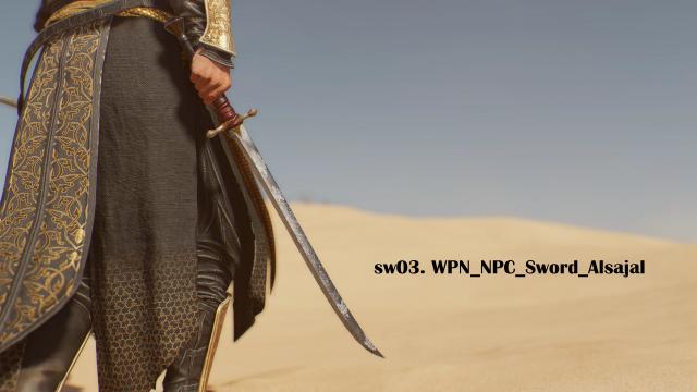 IbSarp Npc Weapons Mesh Swaps for Assassin's Creed Mirage
