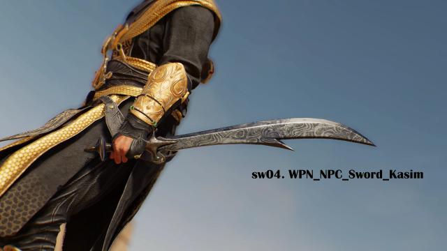 IbSarp Npc Weapons Mesh Swaps for Assassin's Creed Mirage
