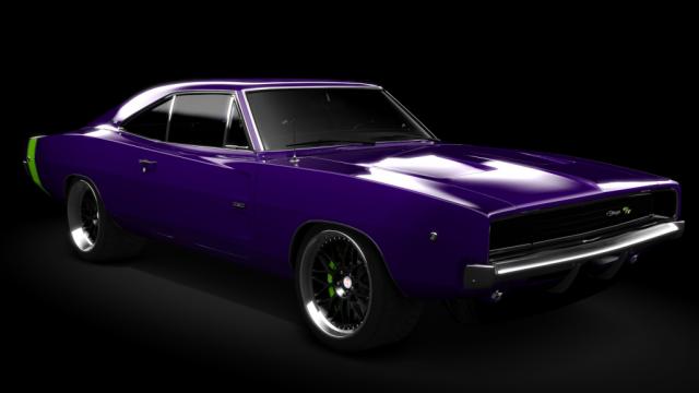 (ガレージ)Dodge-Charger R/T HEMI Restomod для Assetto Corsa