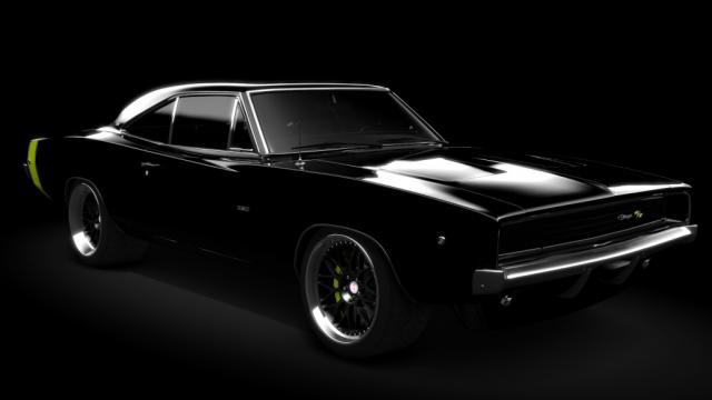 (ガレージ)Dodge-Charger R/T HEMI Restomod для Assetto Corsa