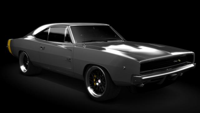 (ガレージ)Dodge-Charger R/T HEMI Restomod для Assetto Corsa