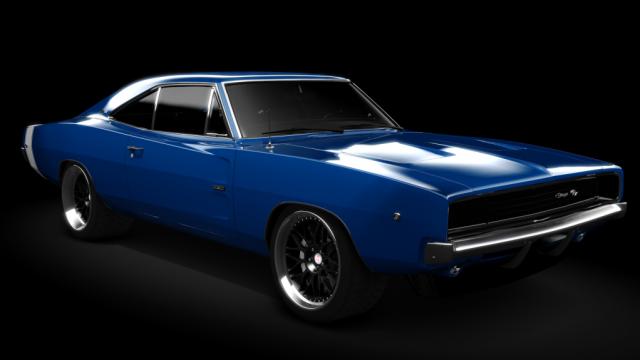 (ガレージ)Dodge-Charger R/T HEMI Restomod для Assetto Corsa