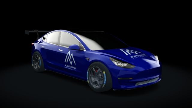 Tesla Model 3 Mountain Pass Performance MPP.R для Assetto Corsa
