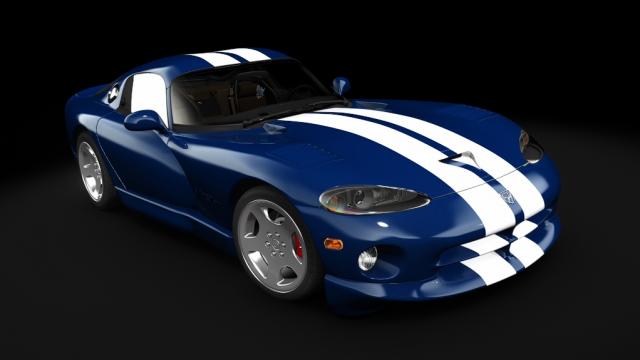 LM - 1996 Dodge Viper GTS для Assetto Corsa