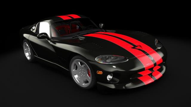 LM - 1996 Dodge Viper GTS для Assetto Corsa