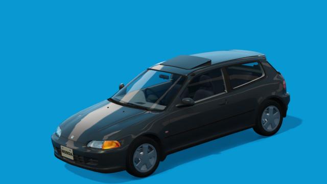 Honda Civic (EG6) Si-R acrm honda civic eg6 open sunroof vENKEIRIMREV.1 для Assetto Corsa