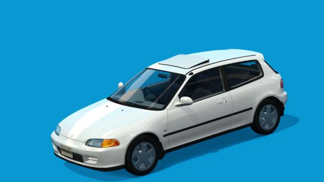 Honda Civic (EG6) Si-R acrm honda civic eg6 open sunroof vENKEIRIMREV.1 для Assetto Corsa