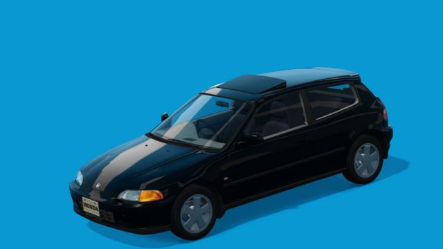 Honda Civic (EG6) Si-R acrm honda civic eg6 open sunroof vENKEIRIMREV.1 для Assetto Corsa