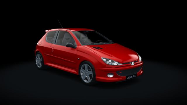Peugeot 206 RC 2004 for Assetto Corsa