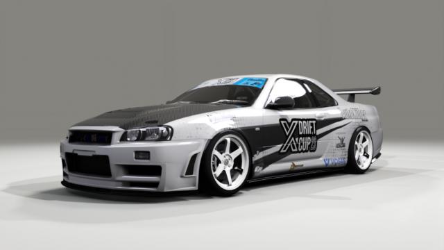Nissan Skyline R34 XDC23 для Assetto Corsa