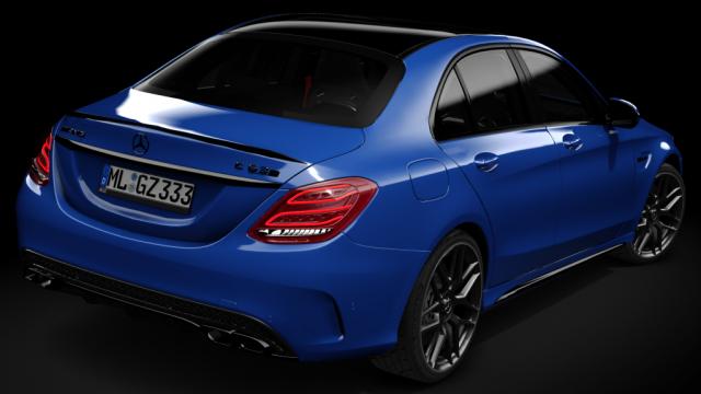 MLGZ | Mercedes-Benz C63s AMG (W205) Tuned для Assetto Corsa
