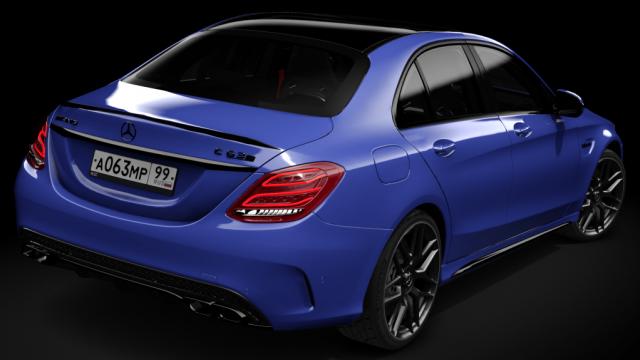 MLGZ | Mercedes-Benz C63s AMG (W205) Tuned для Assetto Corsa