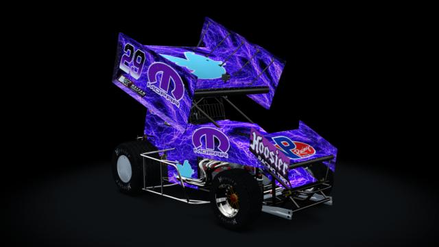 BOZ Sprint Car для Assetto Corsa