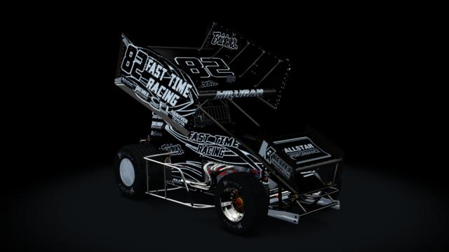BOZ Sprint Car для Assetto Corsa