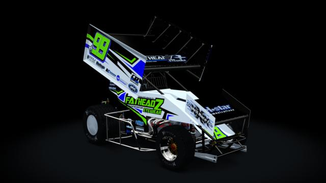 BOZ Sprint Car для Assetto Corsa