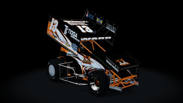 BOZ Sprint Car для Assetto Corsa