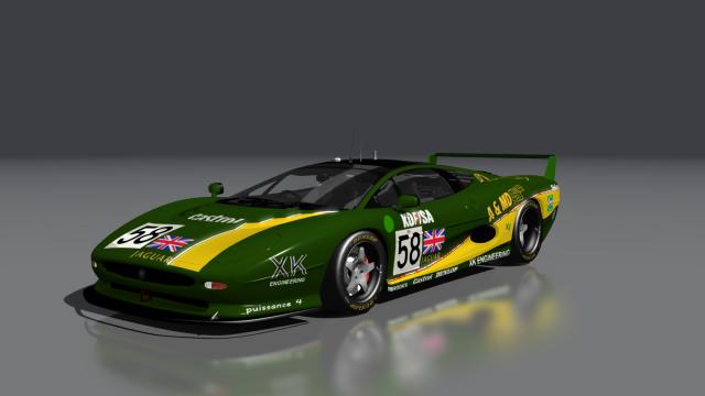 Jaguar XJ220 (Race) для Assetto Corsa