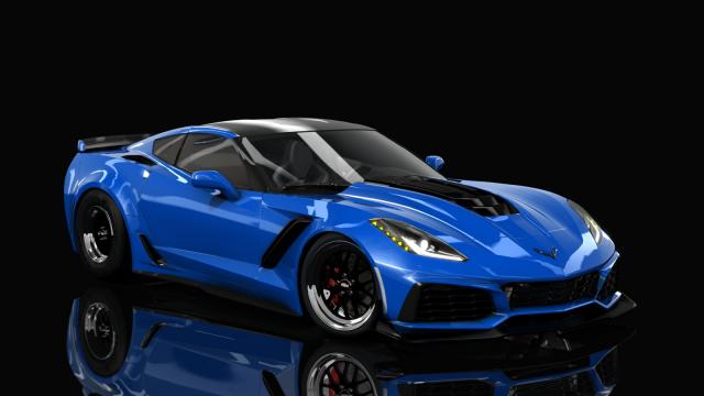 Jay’s Chevrolet Corvette C7 Z06 (ZR1 Hybrid) TX2K для Assetto Corsa