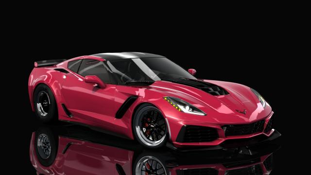 Jay’s Chevrolet Corvette C7 Z06 (ZR1 Hybrid) TX2K для Assetto Corsa