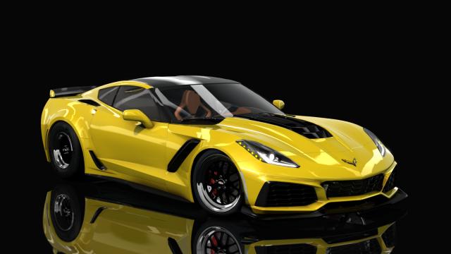 Jay’s Chevrolet Corvette C7 Z06 (ZR1 Hybrid) TX2K для Assetto Corsa