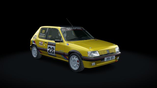 Peugeot 205 GTI gr A для Assetto Corsa